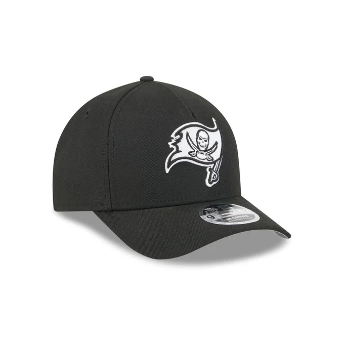 New Era Tampa Bay Buccaneers M-Crown A-FRAME 9FORTY Adjustable Hat-Black/White
