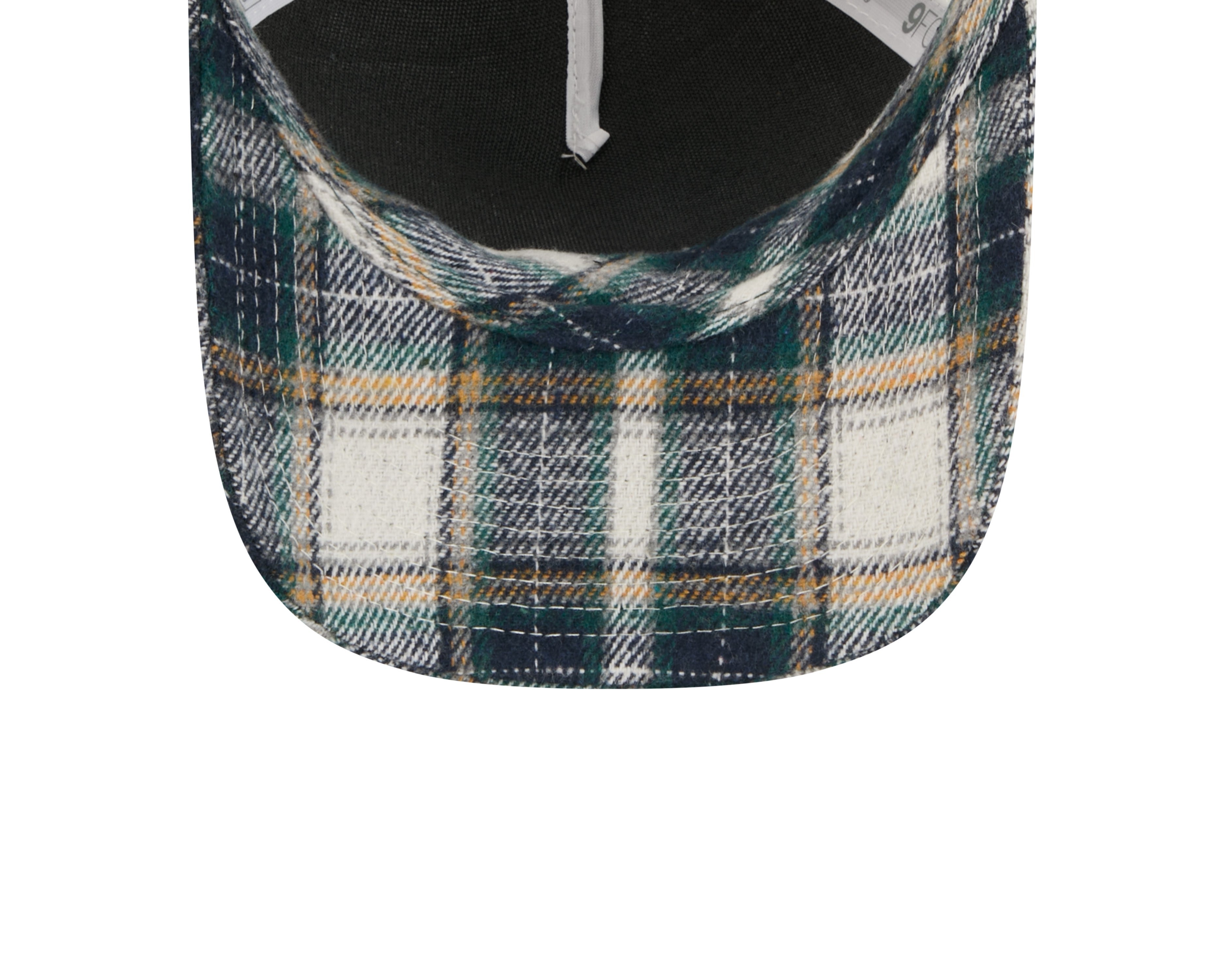 Montreal Canadiens NHL New Era Men's Plaid 9FORTY M-Crown A-Frame Trucker Hat