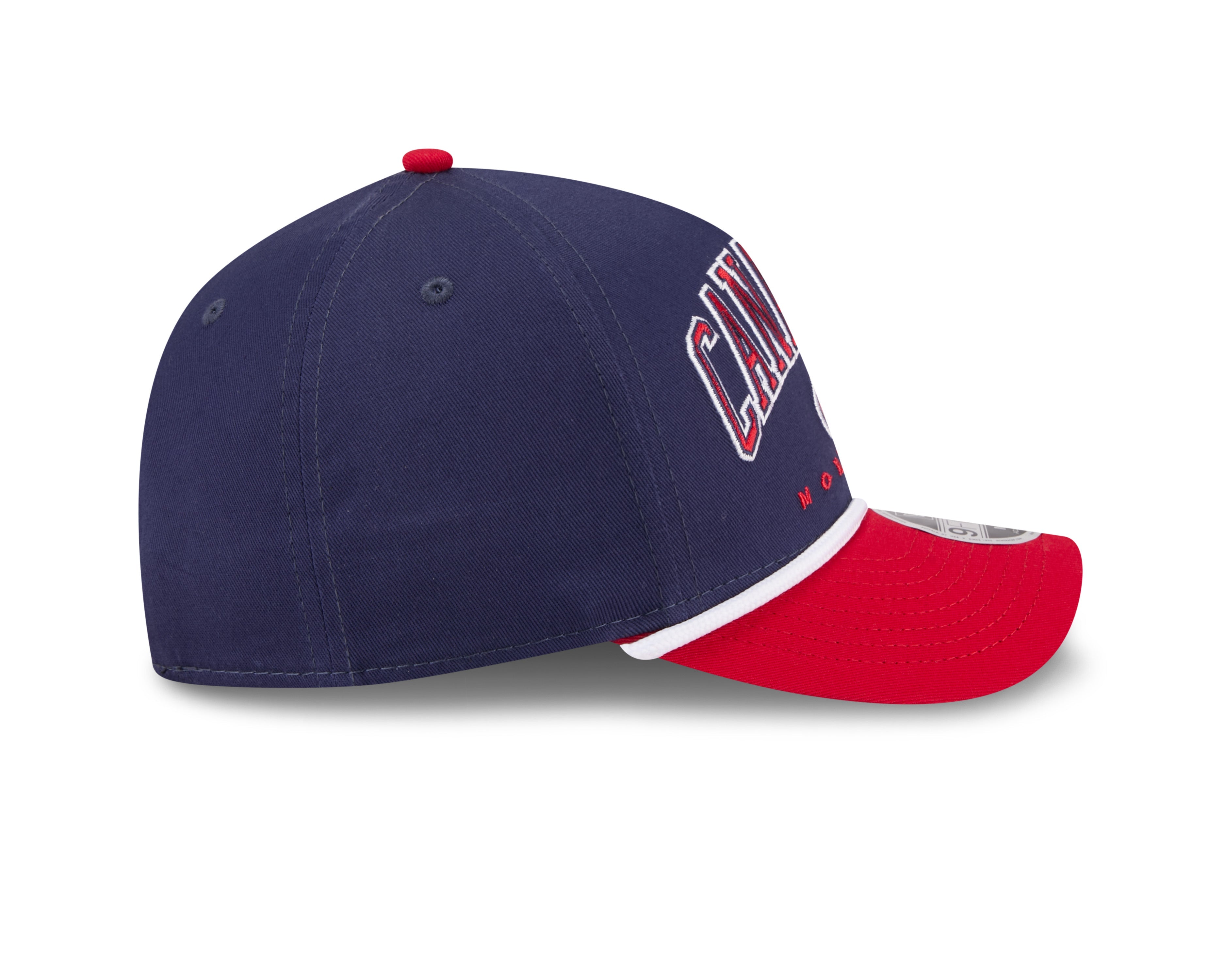 Montreal Canadiens NHL New Era Men's Royal Blue/Red 9FORTY M-Crown A-Frame Hat