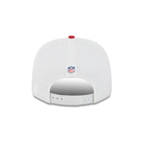 New Era San Francisco 49ers 2025 Training 9SEVENTY Stretch-Snap-White