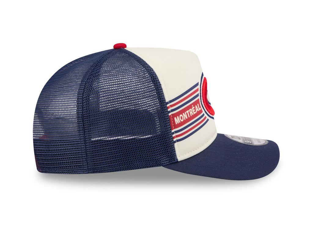Montreal Canadiens NHL New Era Men's 9Fifty A-Frame Banner Trucker Snapback