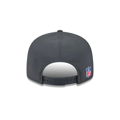 Denver Broncos NFL New Era Men's Charcoal 9Fifty 2025 Sideline Split Panel Snapback