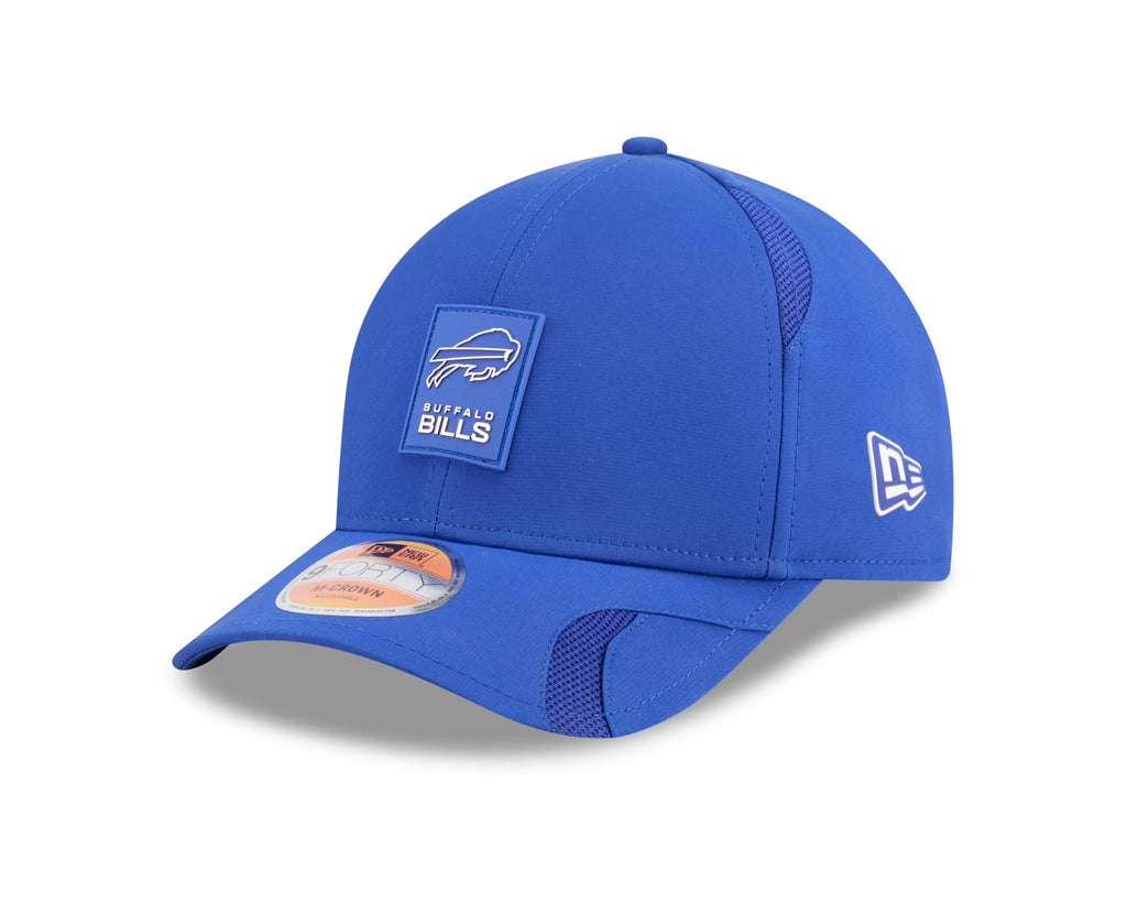Buffalo Bills NFL New Era Men's Royal Blue 9Forty 2025 Sideline M-Crown Snapback