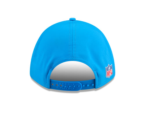 Detroit Lions NFL New Era Men's Light Blue 9Forty 2025 Sideline M-Crown Snapback