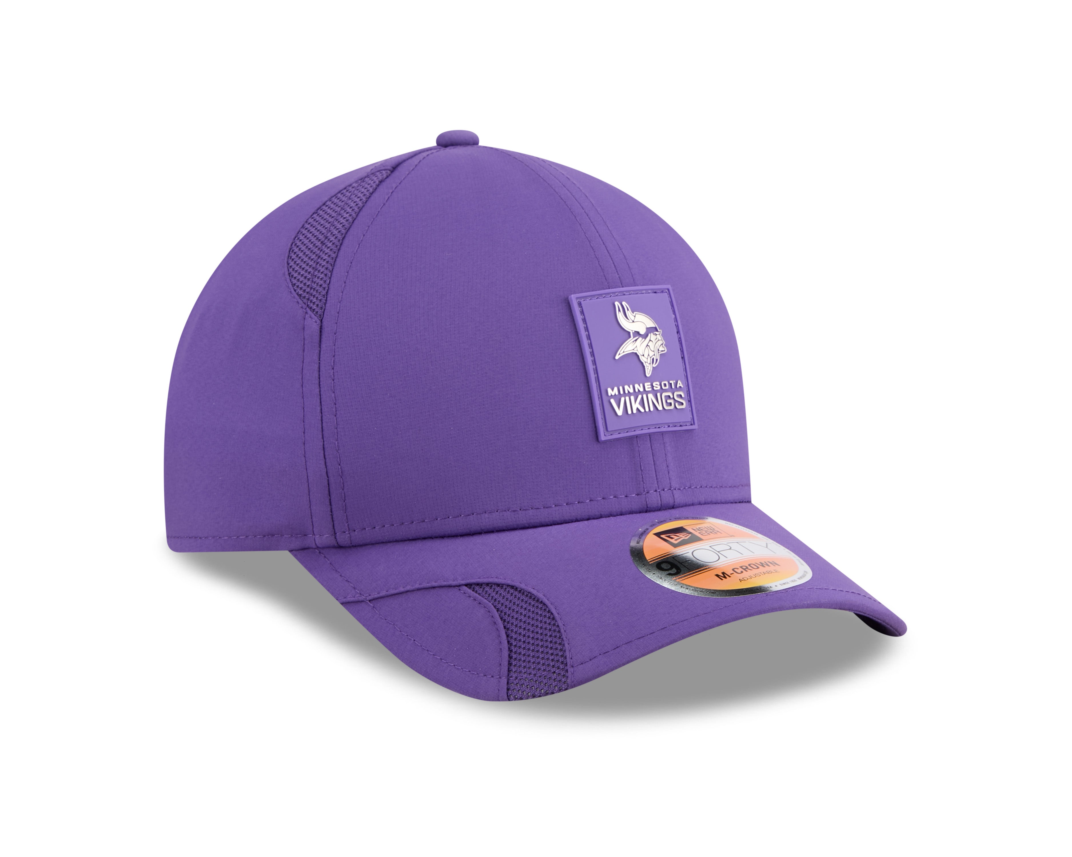 Minnesota Vikings NFL New Era Men's Purple 9Forty 2025 Sideline M-Crown Snapback