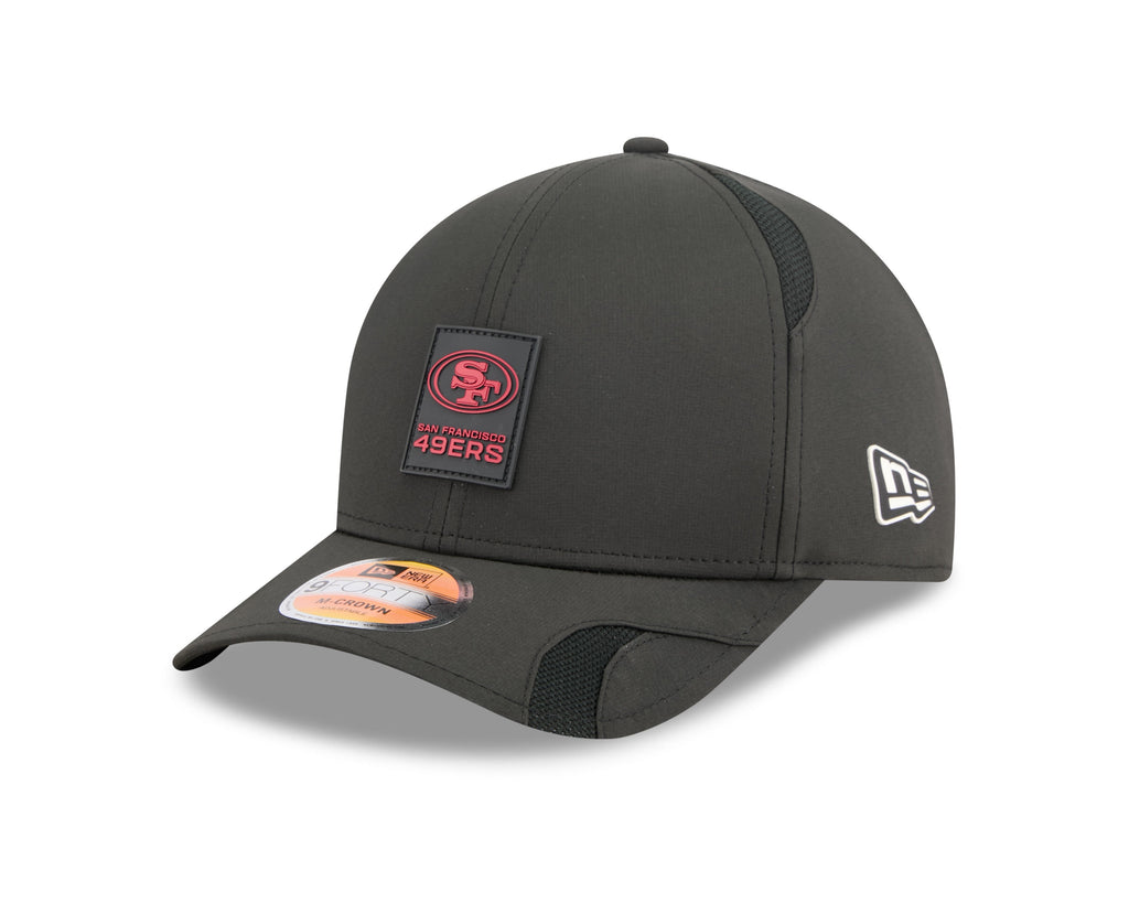 San Francisco 49ers NFL New Era Men's Black 9Forty 2025 Sideline M-Crown Snapback