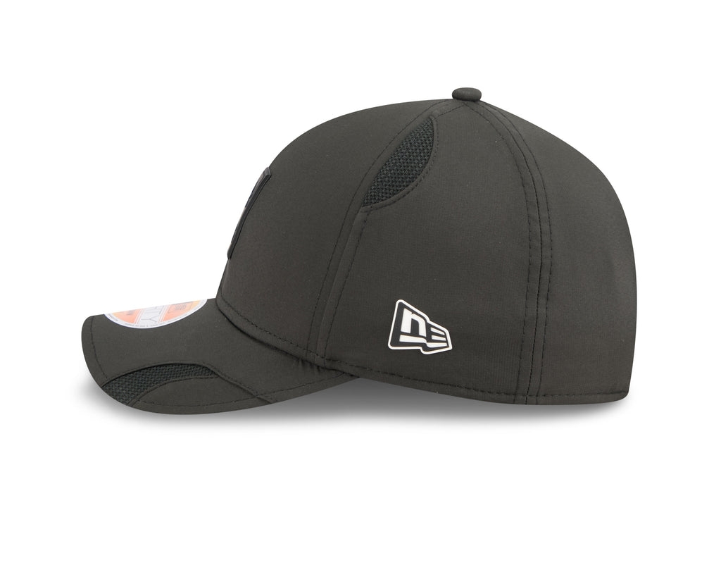 Detroit Lions NFL New Era Men's Black 9Forty 2025 Sideline M-Crown Snapback