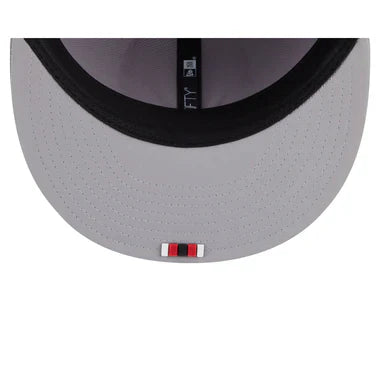 New Era San Francisco 49ERS Hot Weather ON-FIELD Sideline 59FIFTY Fitted Hat-Gray