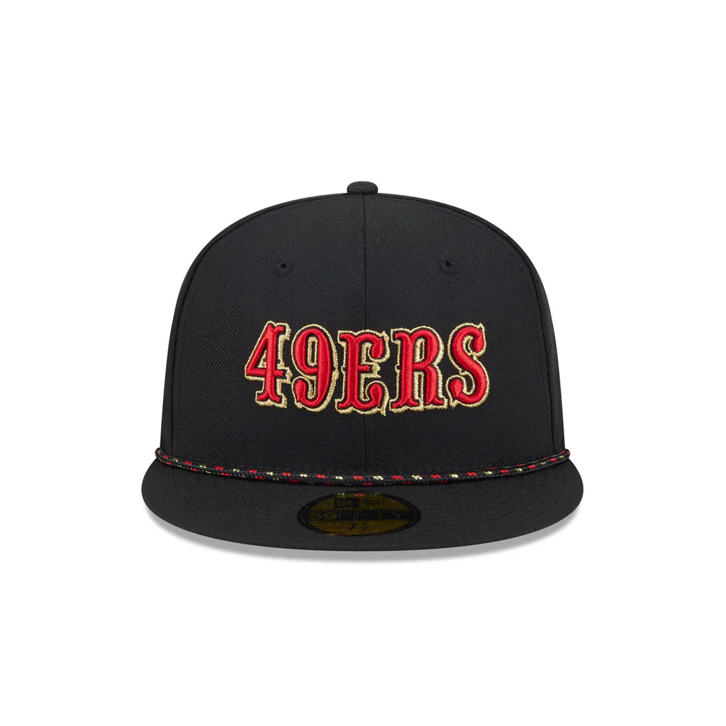 New Era San Francisco 49ers Rivalries 59FIFTY Fitted Hat-Black