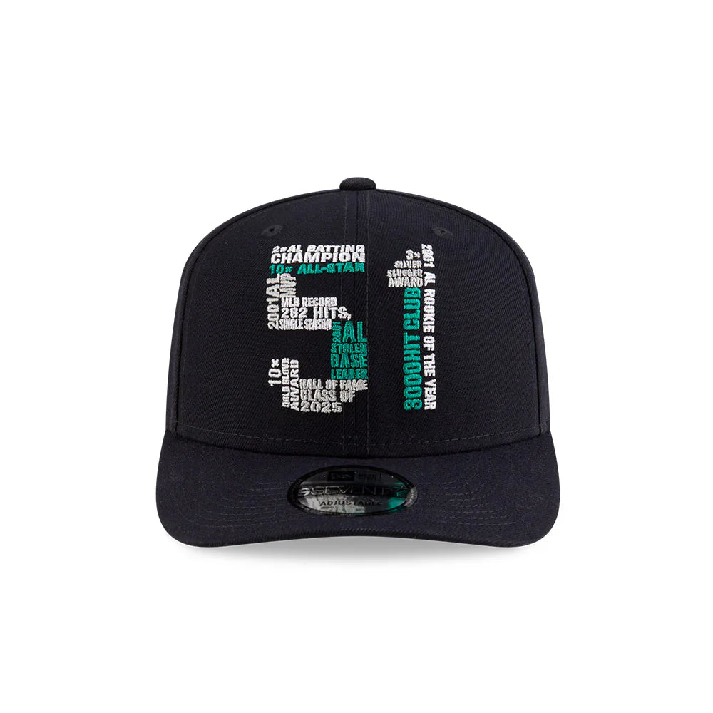 Ichiro Suzuki Hall Of Fame 2025 Seattle Mariner MLB New Era Men's Navy 9Seventy Snapback