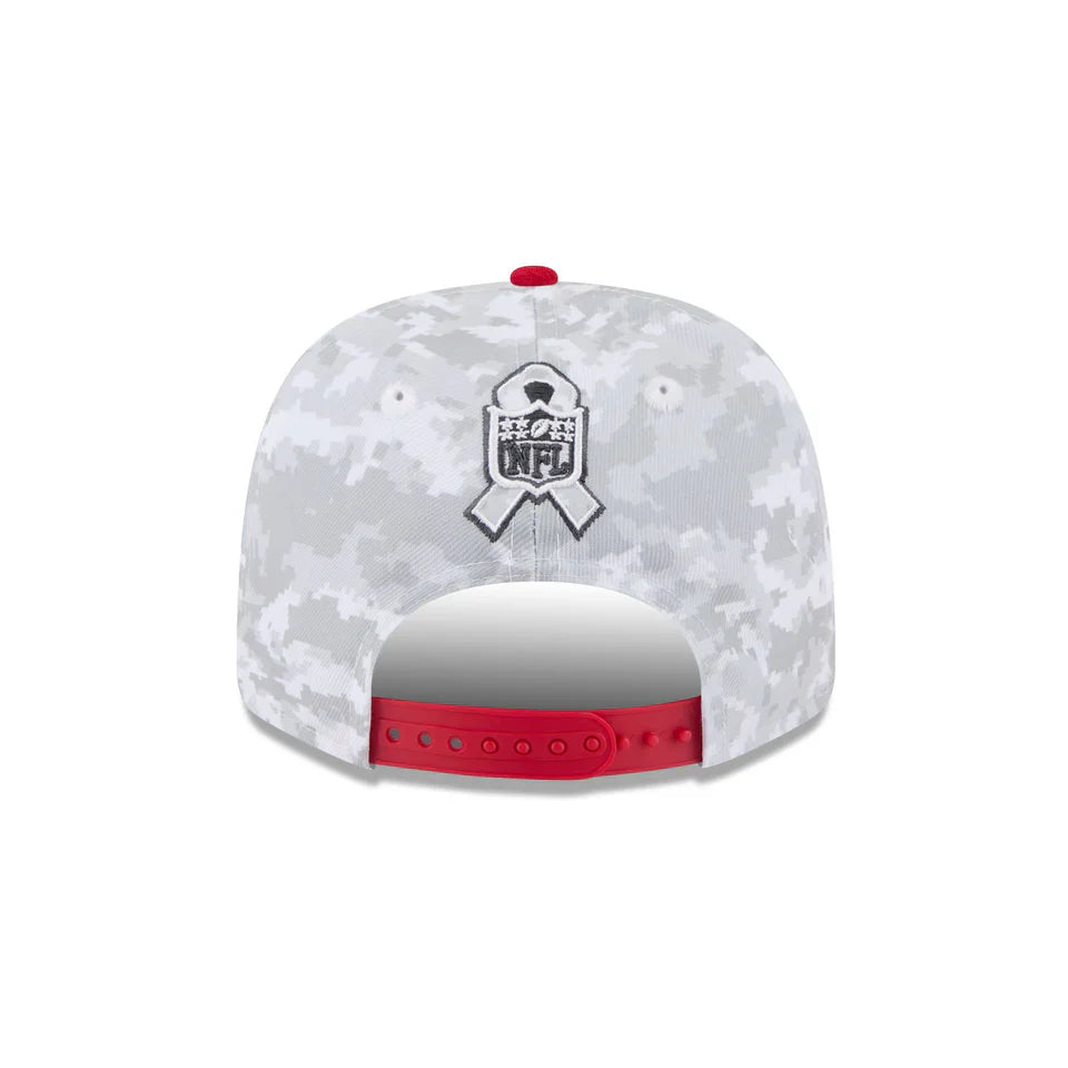 New Era San Francisco 49ers Salute to Service 9SEVENTY Snapback Hat 2025