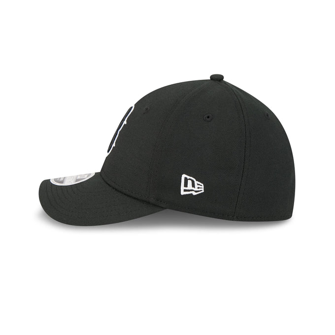 New Era Boston Red Sox 39THIRTY M-Crown A-Frame Stretch Fit Hat-Black/White