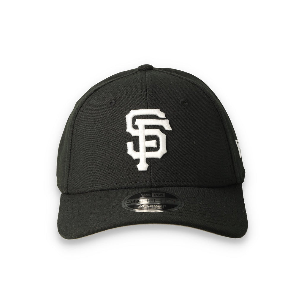 New Era San Francisco Giants 39THIRTY M-Crown A-Frame Stretch Fit Hat-Black/White