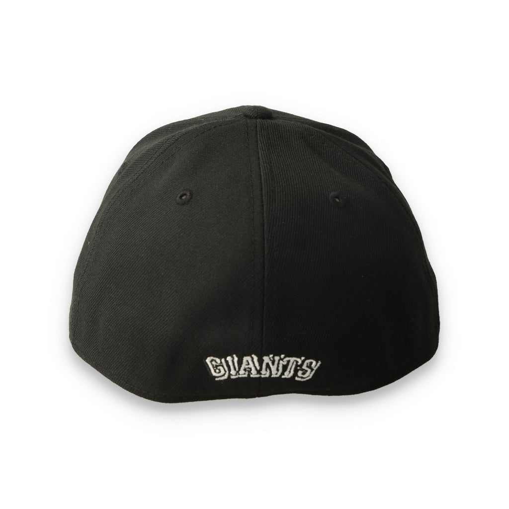 New Era San Francisco Giants 39THIRTY M-Crown A-Frame Stretch Fit Hat-Black/White