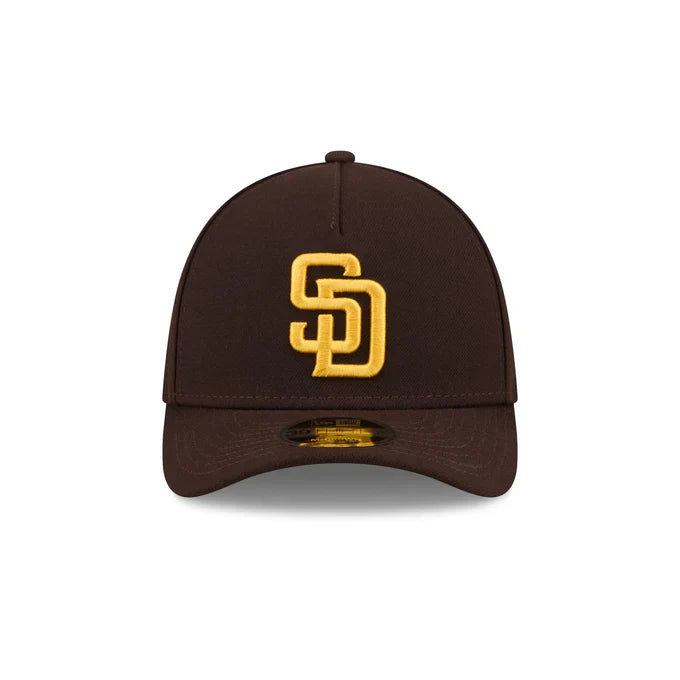 New Era San Diego Padres Poly 39THIRTY M-Crown A-Frame Stretch Fit Hat
