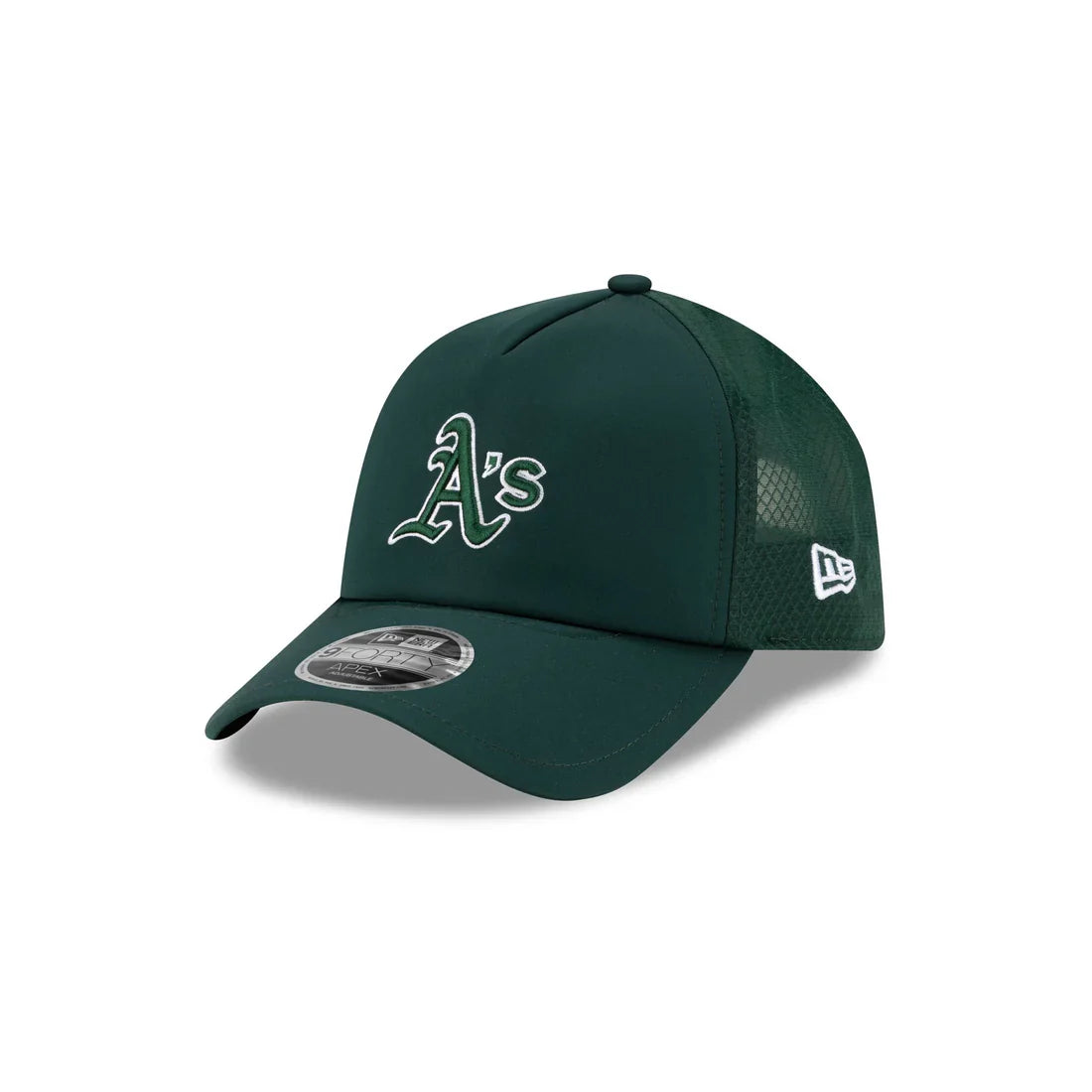 New Era Athletics 2026 Batting Practice 9FORTY APEX Trucker Snapback Hat