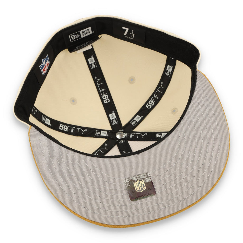 New Era San Francisco 49ers 2-Tone Color Pack 59FIFTY Fitted Hat-Tan/Bronze