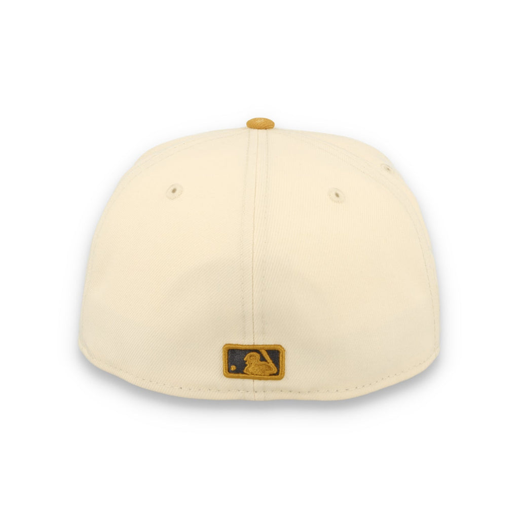 NEW ERA LOS ANGELES DODGERS 2-TONE 59FIFTY FITTED HAT-BEIGE/BRONZE
