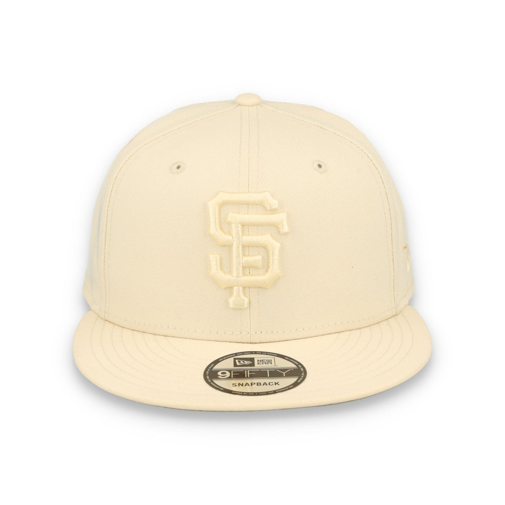New Era San Francisco Giants Color Pack 9FIFTY Adjustable Snapback Hat-Light Beige
