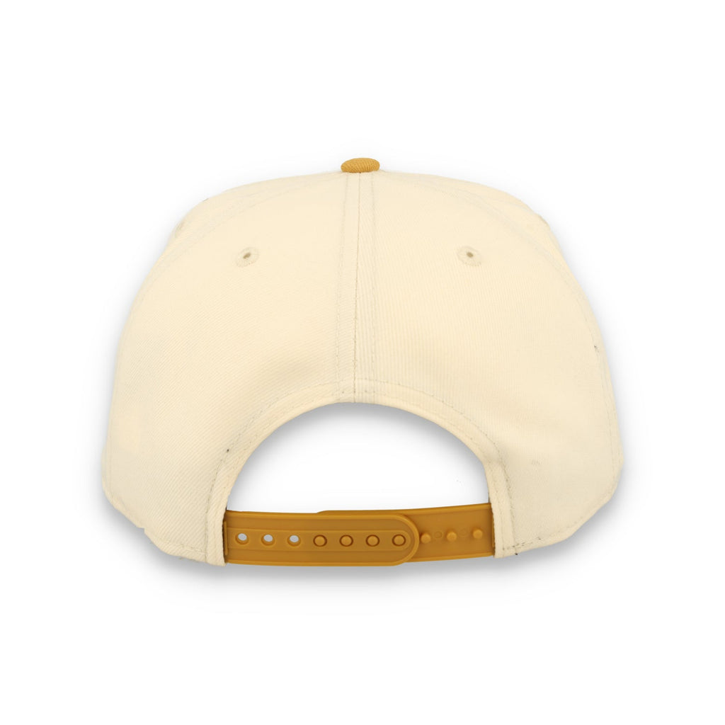 New Era Los Angeles Dodgers 2-Tone 9FIFTY Snapback Hat-Beige/Bronze