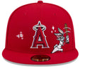 New Era Los Angeles Angels Bugs Bunny Swing 59FIFTY Fitted Hat