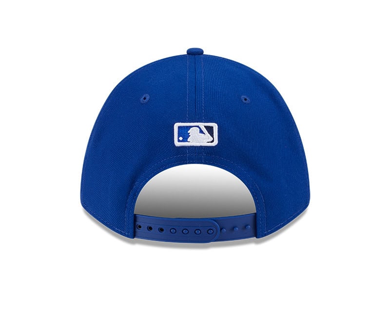 Toronto Blue Jays MLB New Era Men's Royal 9Forty 50th Anniversary Side Patch Player Replica Snapback