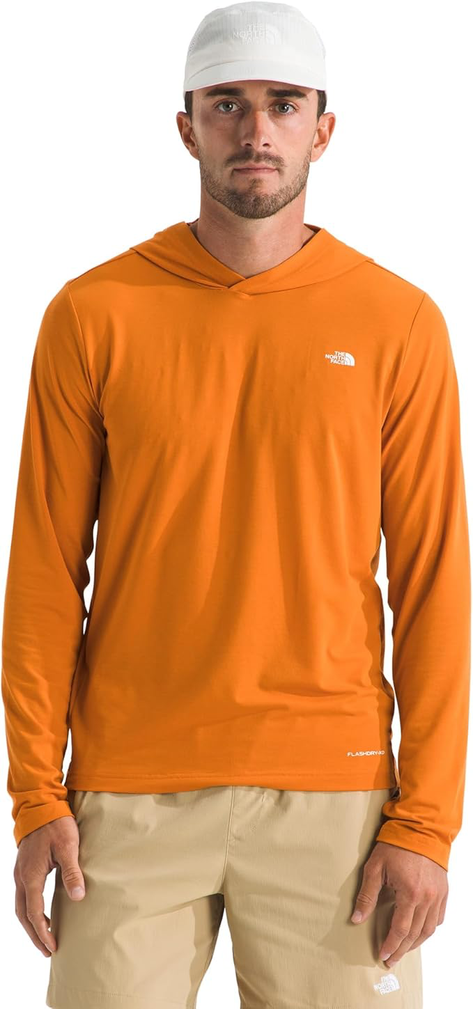 The North Face - Adventure Sun Hoodie - Men's - Dust Orange