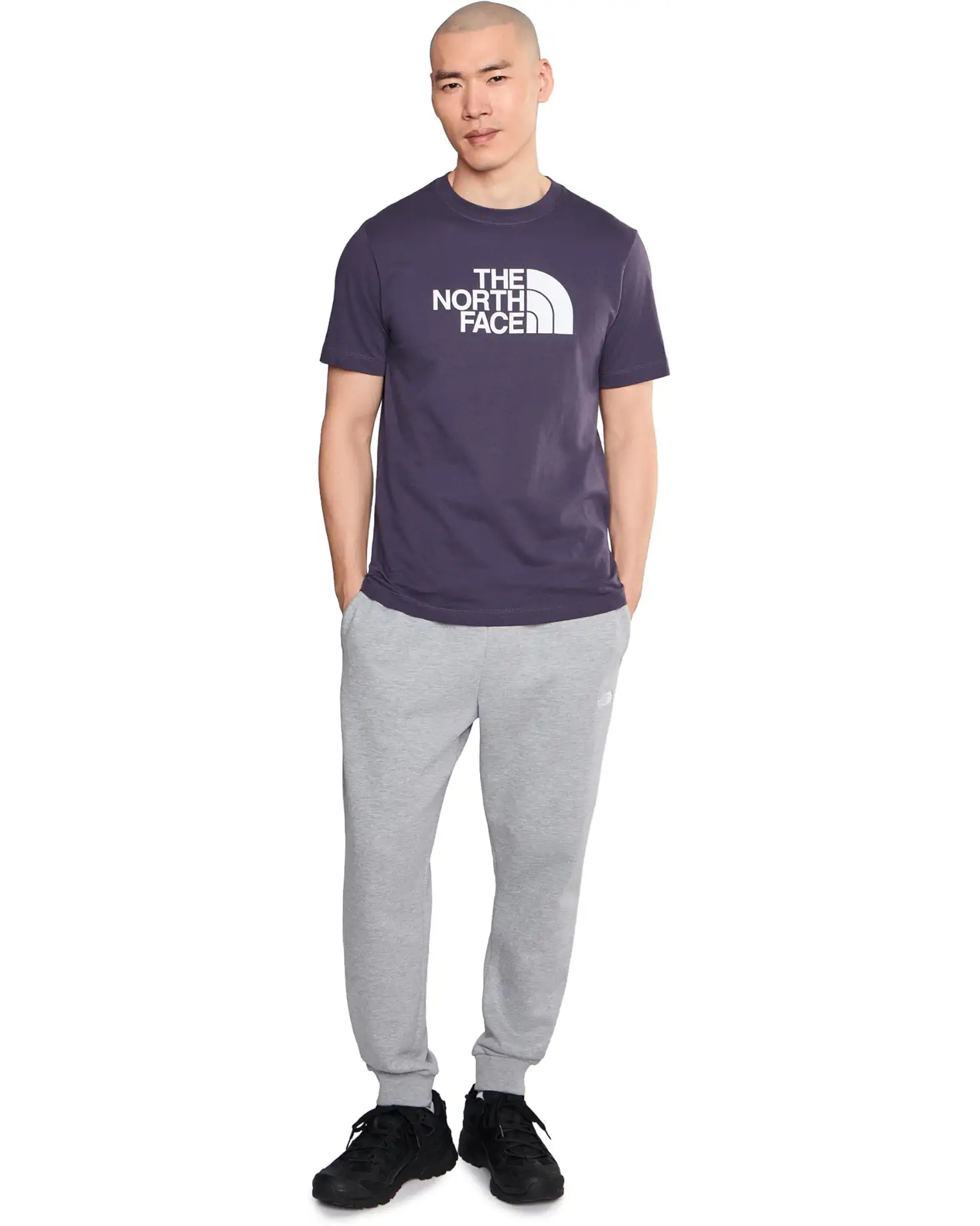 The North Face - Short Sleeve Evolution Half Dome Tee - Men's - Endless Dusk