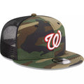 New Era Washington Nationals Woodland Camo Trucker 9FIFTY Snapback Hat-Camo