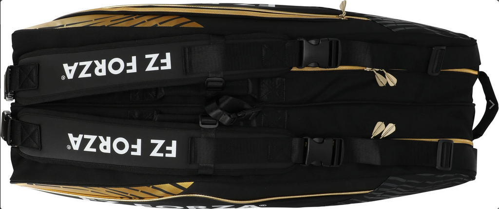 FZ Forza Tour Line 6 Pcs Racket Bag [Black/Gold]