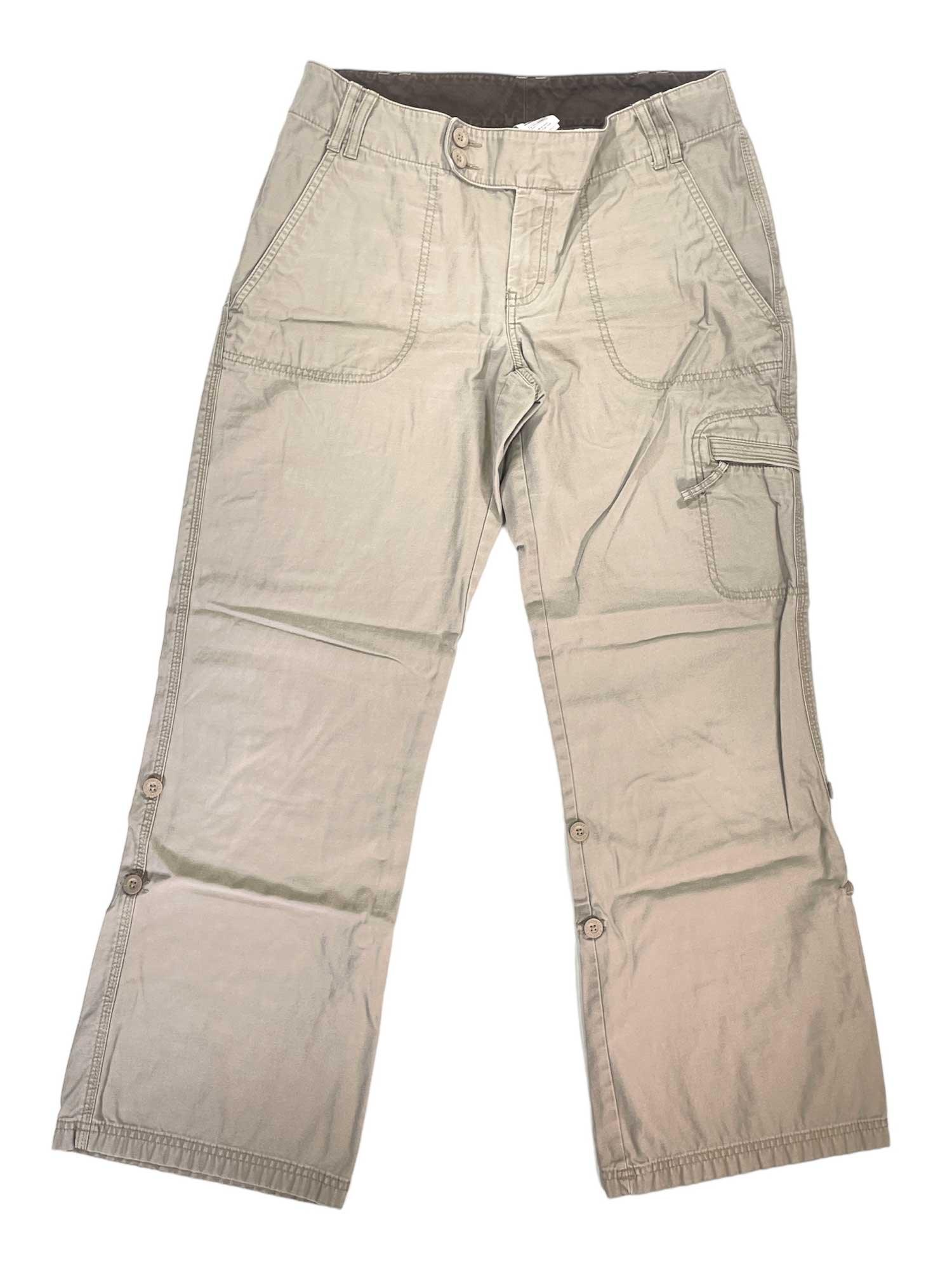 Womens Roll Up Cargo Pants