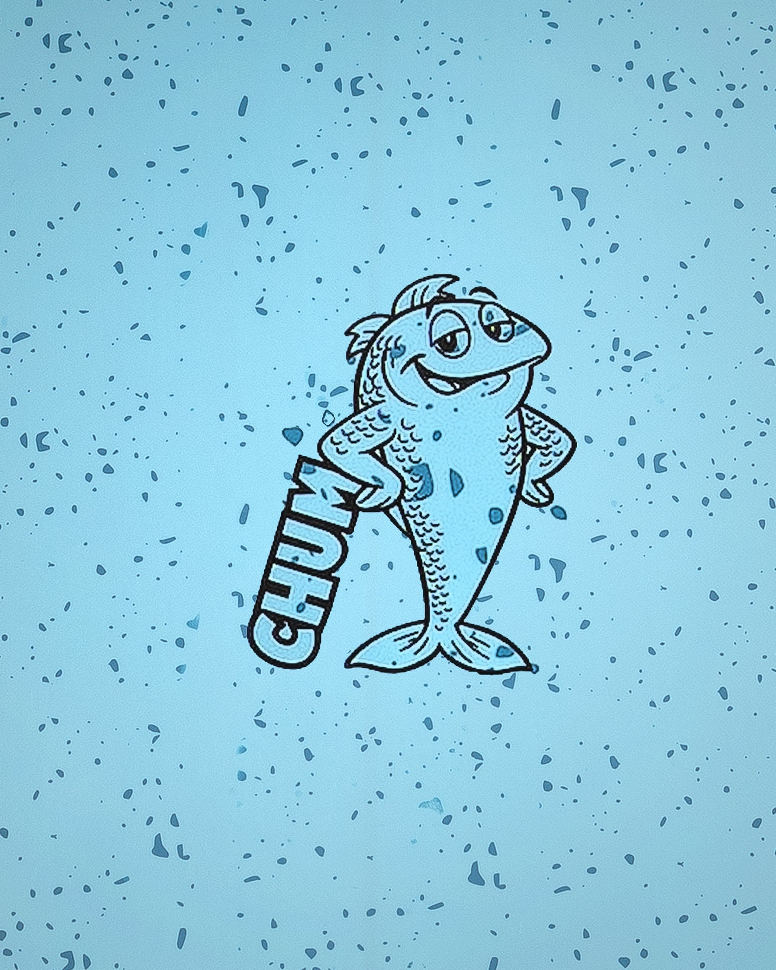 6'0 Chum Fish - Blue
