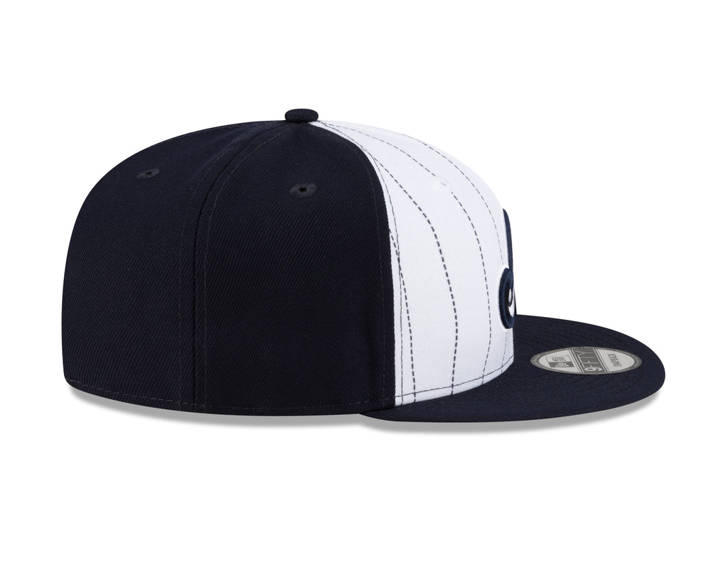 Montreal Expos MLB New Era Men's Navy 9Fifty Cooperstown Pinstripe Snapback