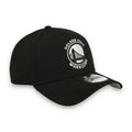 New Era Golden State Warriors 9FORTY A-Frame Snapback Hat-Black/White
