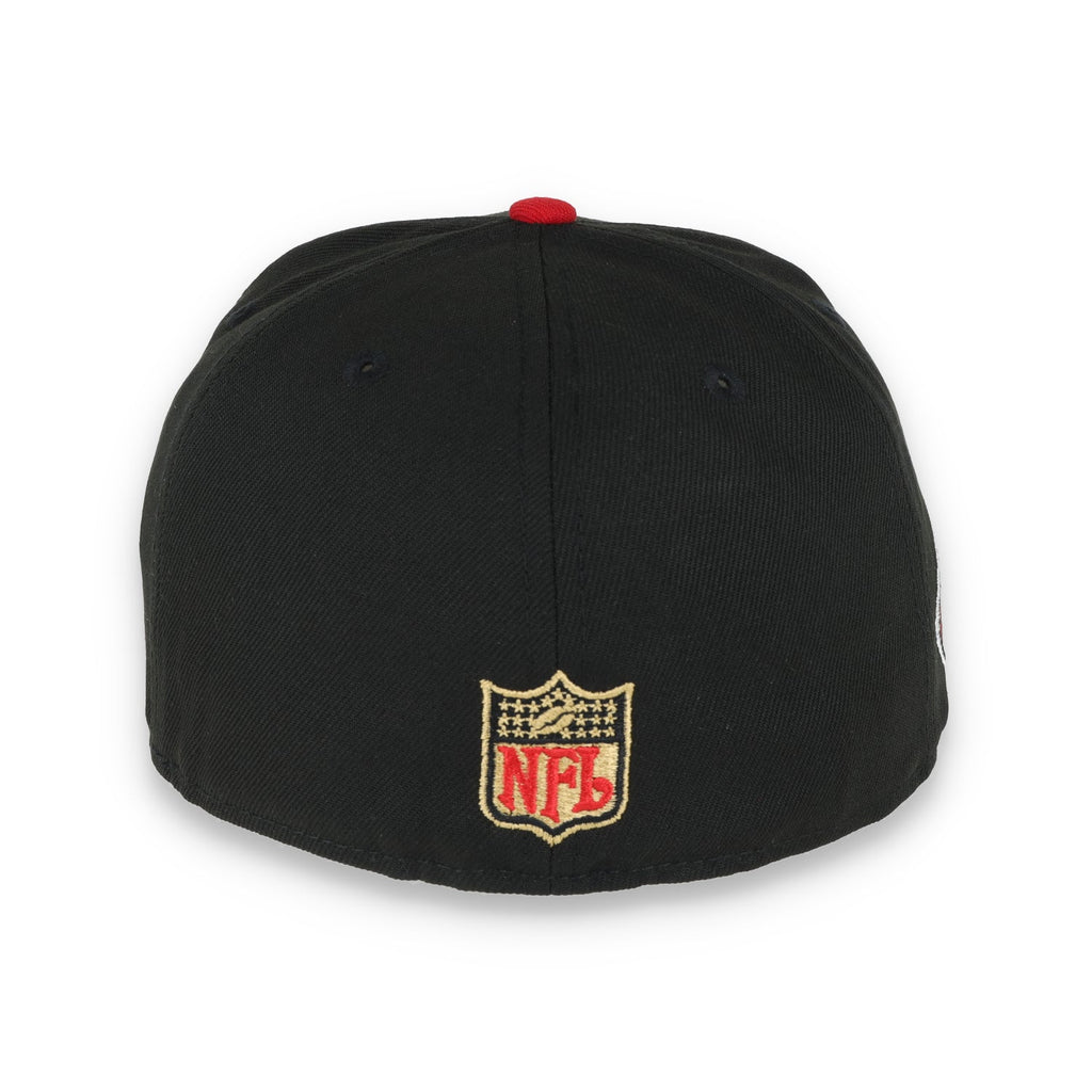 Exclusive San Francisco 49ers Official 59FIFTY Fitted HAT-SCARLET/BLACK
