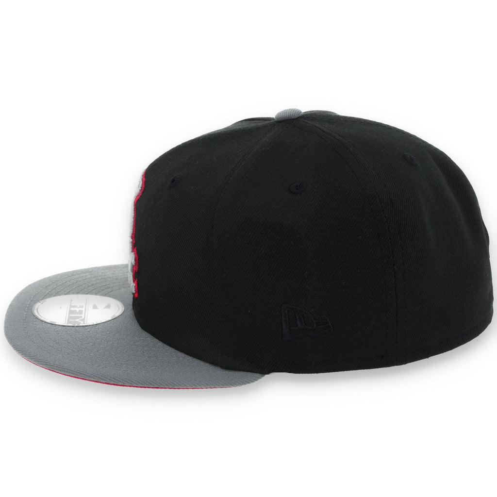 New Era Chicago White Sox All Star Side Patch Metallic 59FIFTY Fitted Hat- Black/Grey/Red