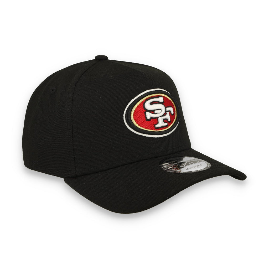 NEW ERA ORIGINAL SAN FRANCISCO 49ER 9-FORTY A-FRAME SNAPBACK- BLACK