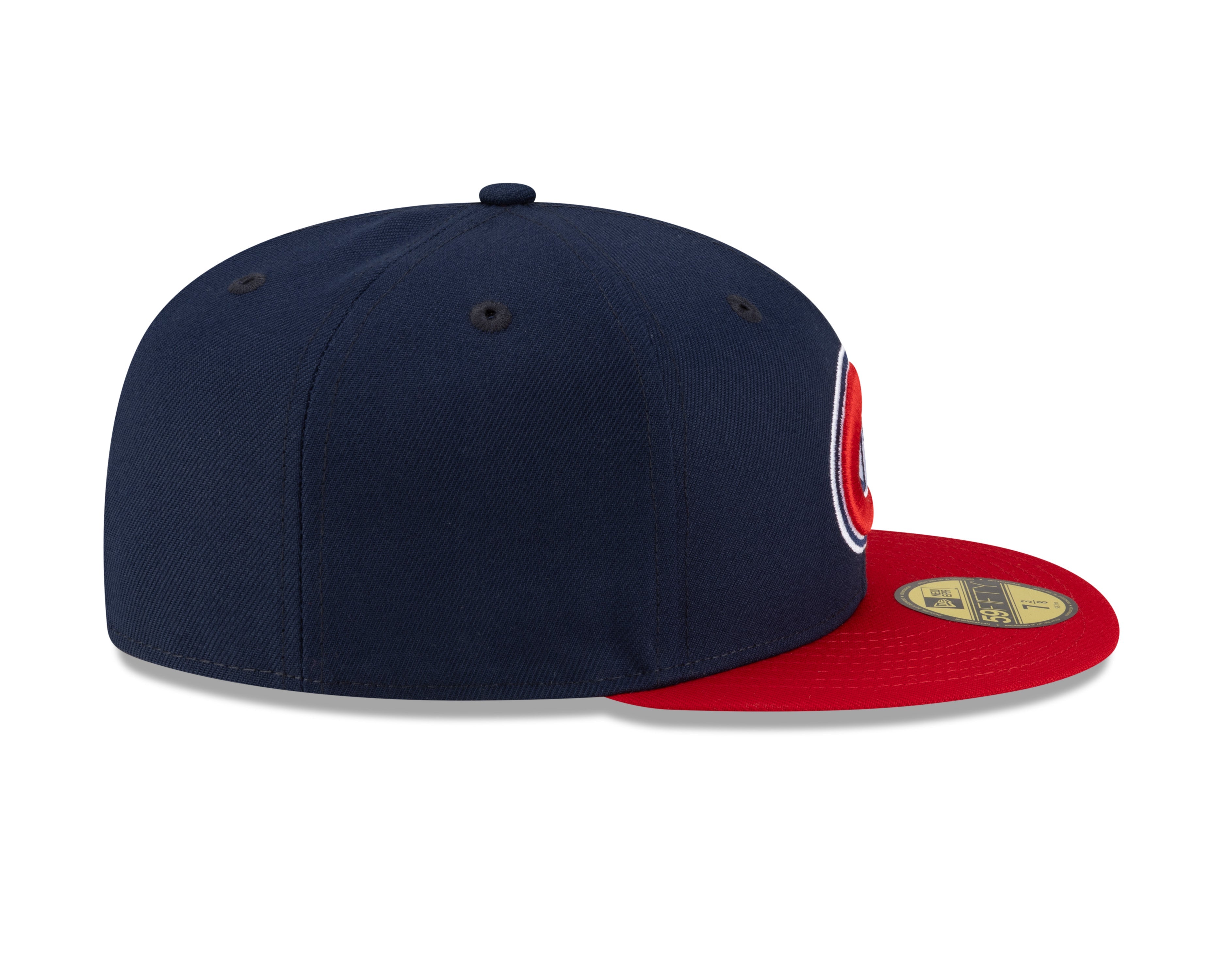 Montreal Canadiens NHL New Era Men's Navy/Red Two Tone 59Fifty Fitted Hat