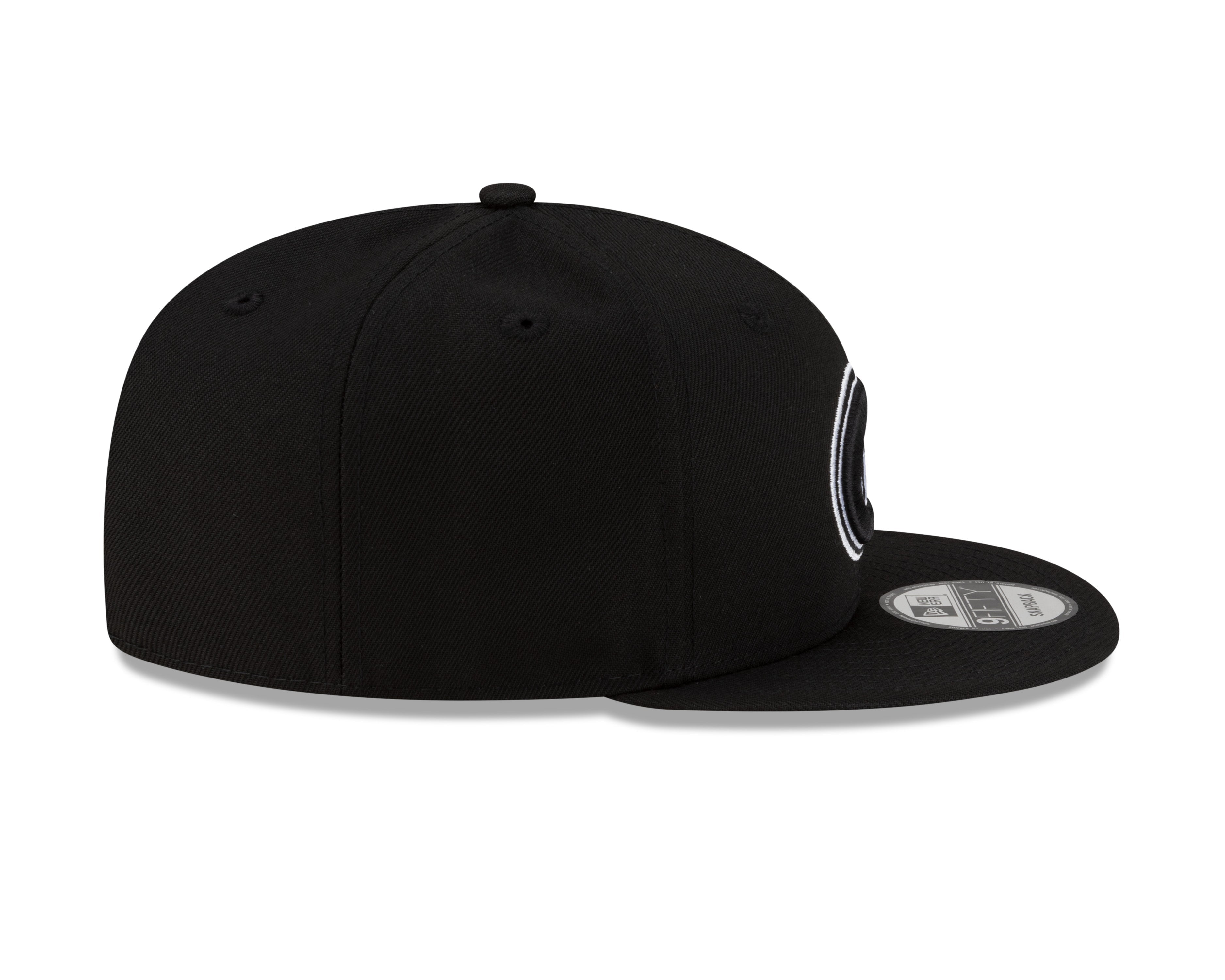 Montreal Canadiens NHL New Era Men's Black/White 9Fifty Basic Snapback