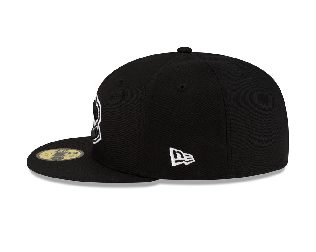Montreal Canadiens NHL New Era Men's Black/White 59Fifty Fitted Hat
