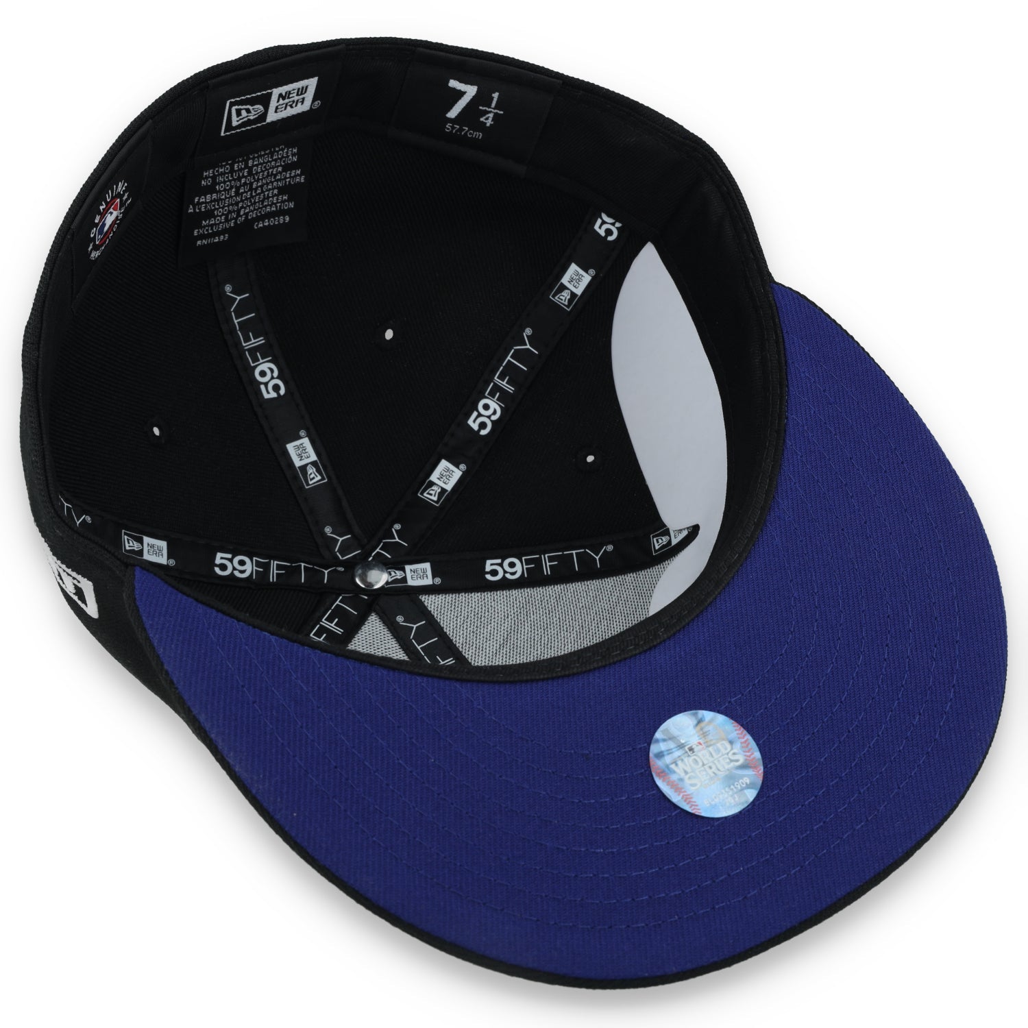 New Era Los Angeles Dodgers 2024 World Series Champions 59FIFTY Fitted Hat-Black