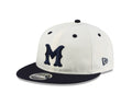 Montreal Royals MiLB New Era Men's Chrome White/Navy 9Fifty Retro Crown Snapback