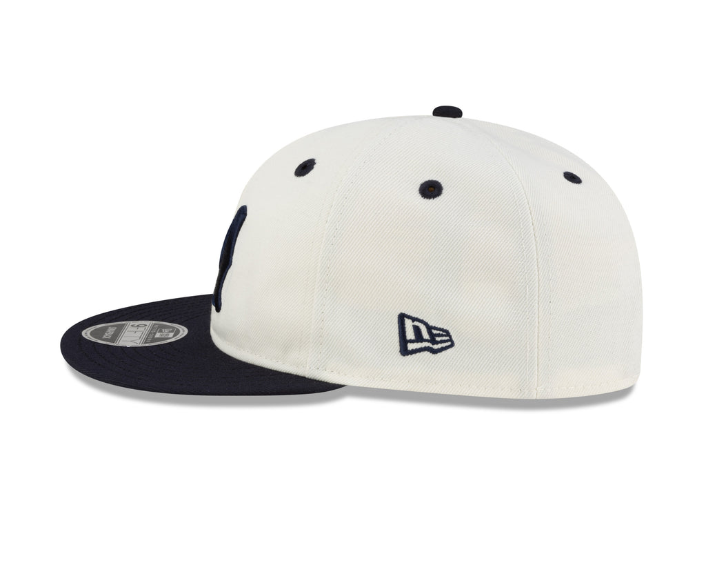 Montreal Royals MiLB New Era Men's Chrome White/Navy 9Fifty Retro Crown Snapback