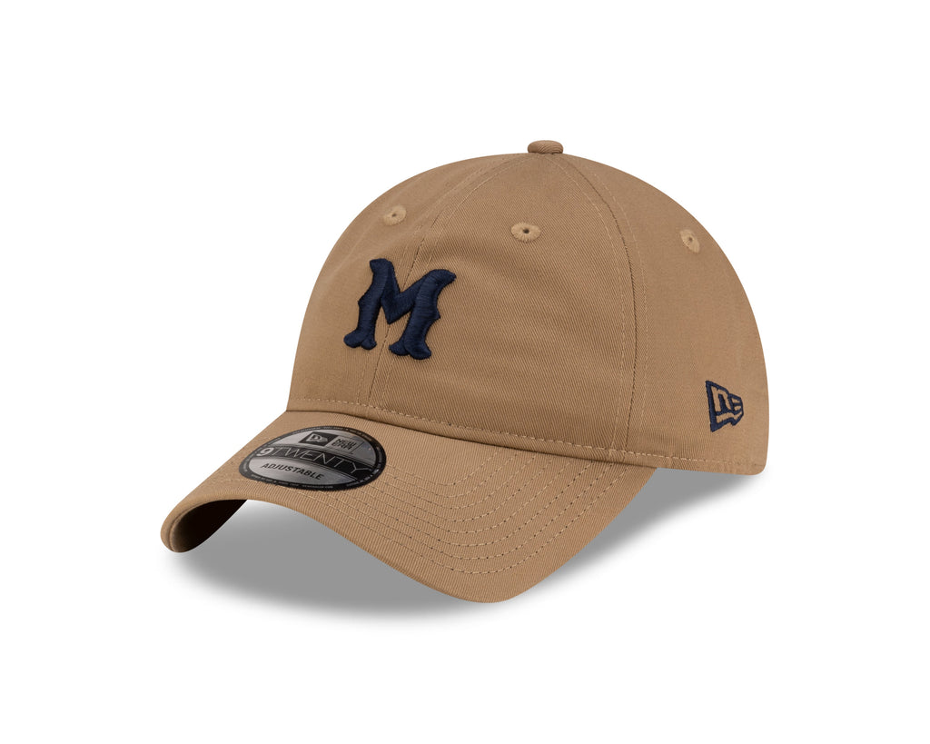 Montreal Royals MiLB New Era Men's Khaki 9Twenty Core Classic Adjustable Hat