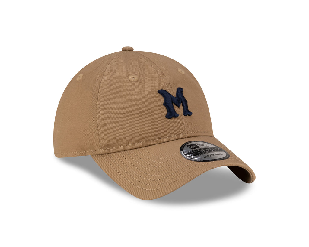 Montreal Royals MiLB New Era Men's Khaki 9Twenty Core Classic Adjustable Hat
