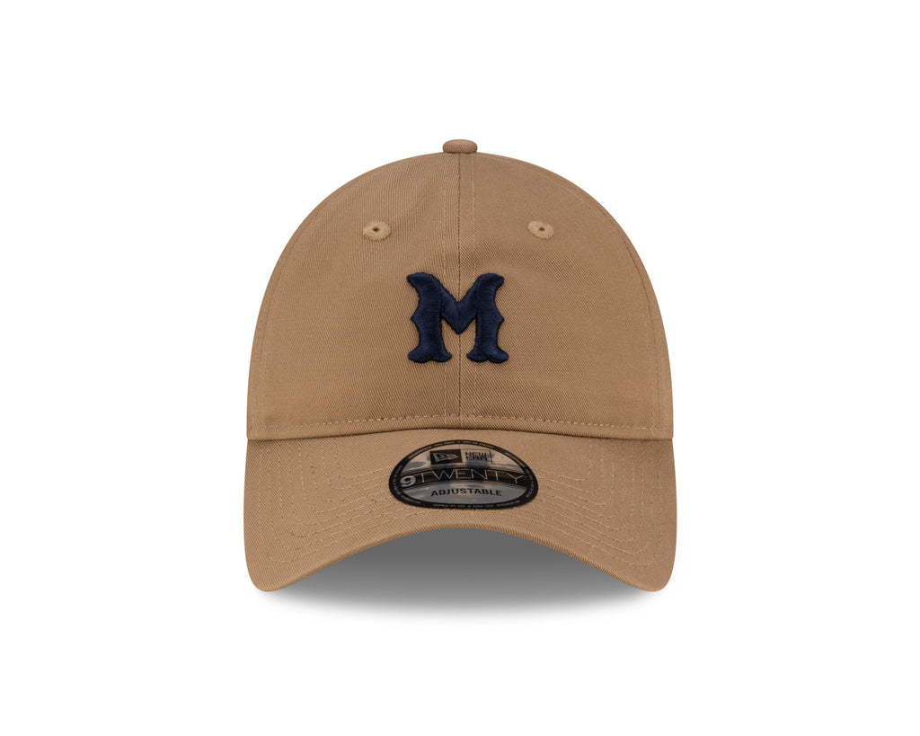 Montreal Royals MiLB New Era Men's Khaki 9Twenty Core Classic Adjustable Hat