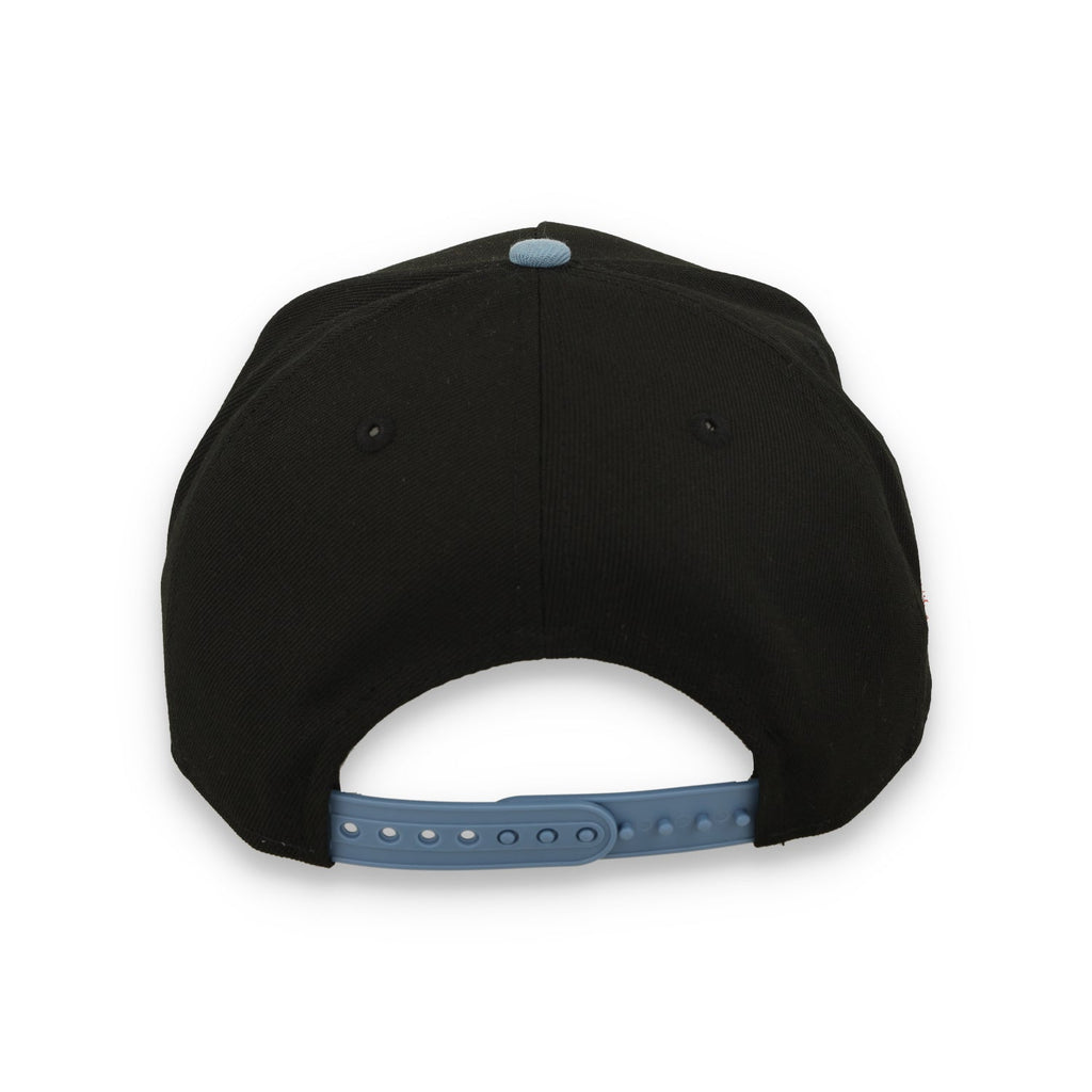 New Era San Francisco Giants Battle Of the Bay 9FORTY A-Frame Snapback Hat-Black/Faded Blue