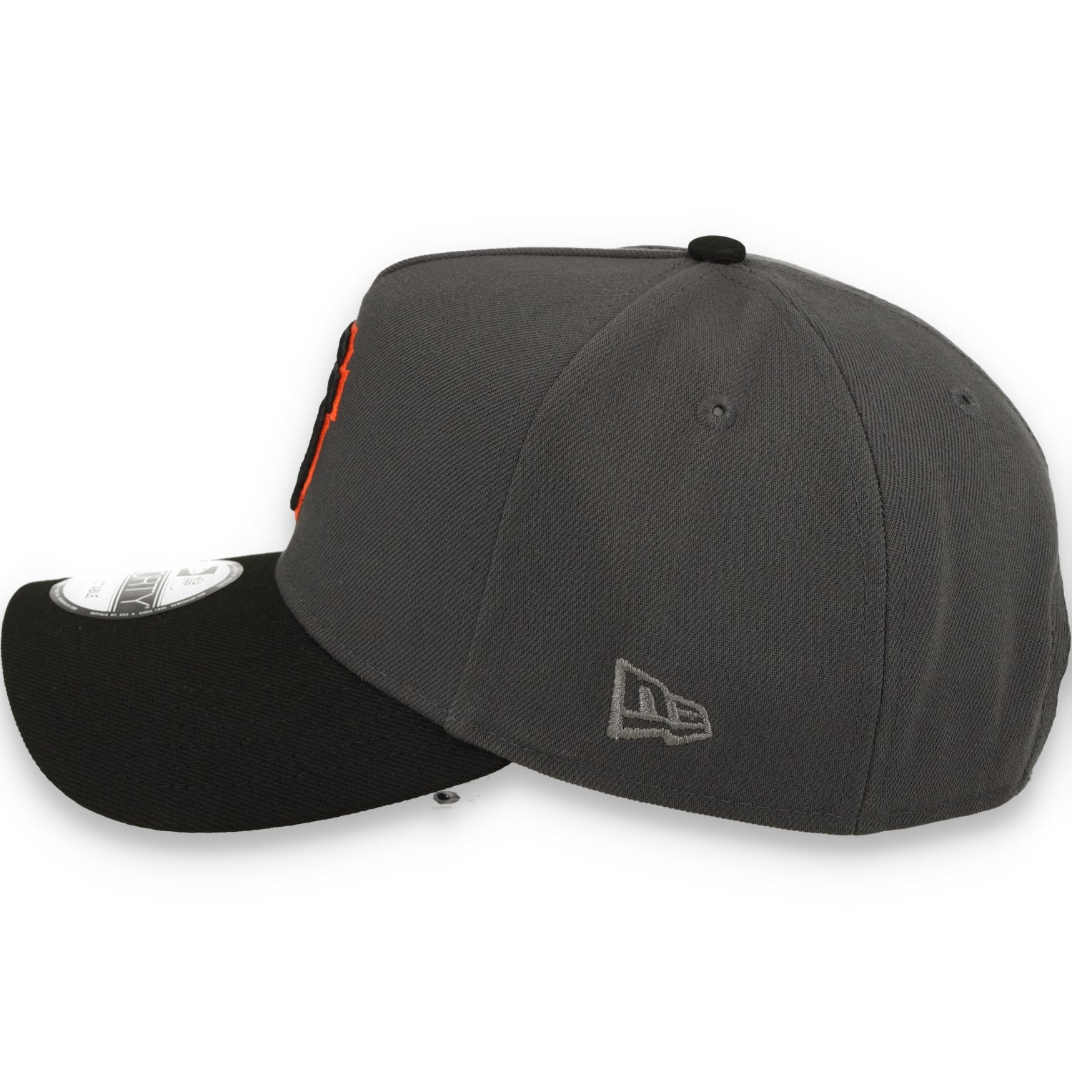 New Era San Francisco Giants  9FORTY A-Frame Snapback Hat-Dark Graphite
