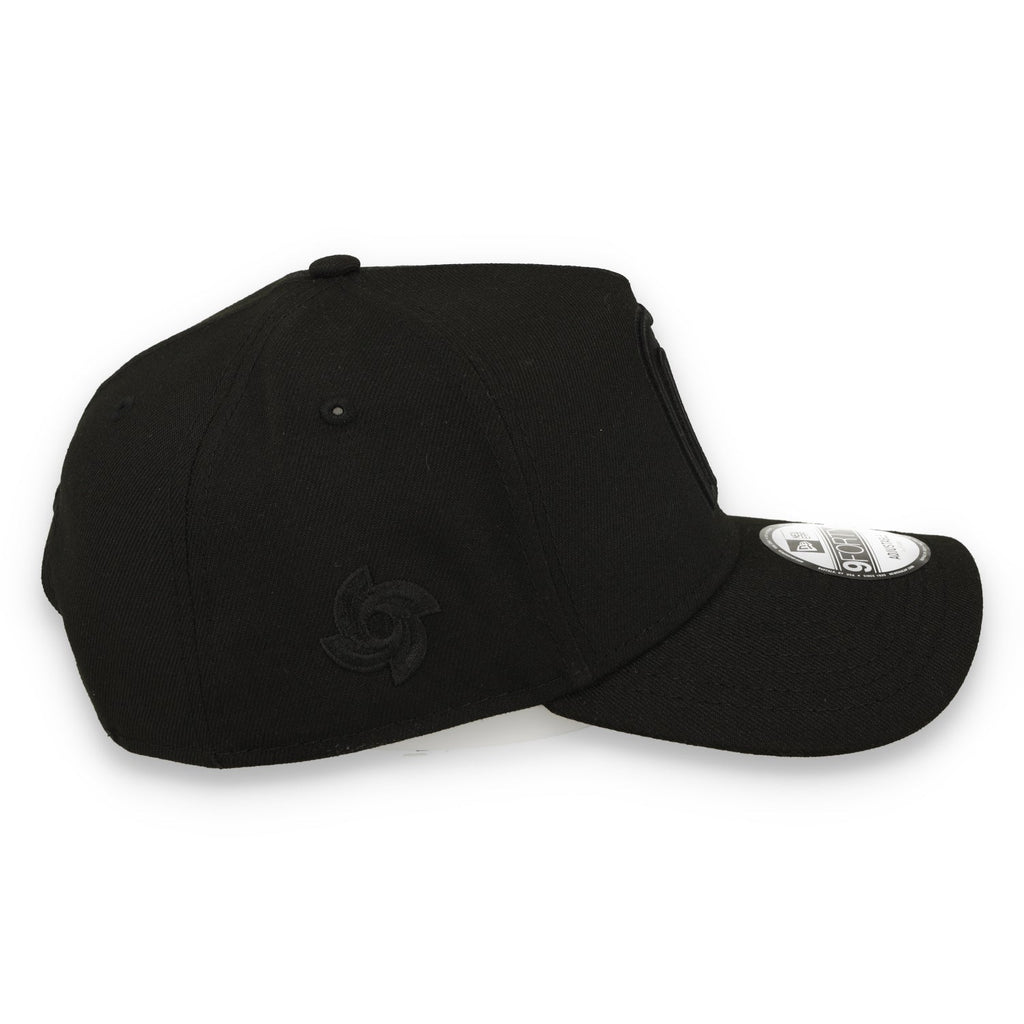 New Era Mexico WBC Black On Black 9FORTY A-Frame Snapback Hat-