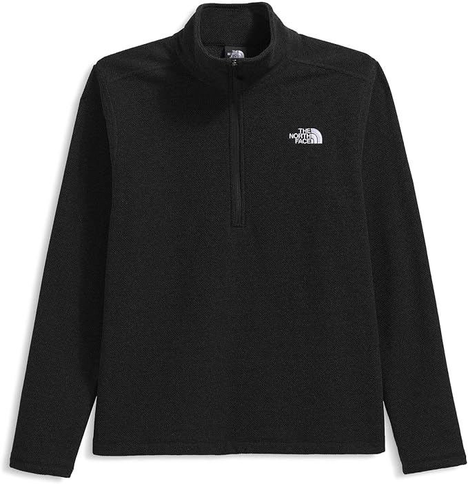 The North Face - Mens Textured Cap Rock 1/4 Zip - TNF Black Heather